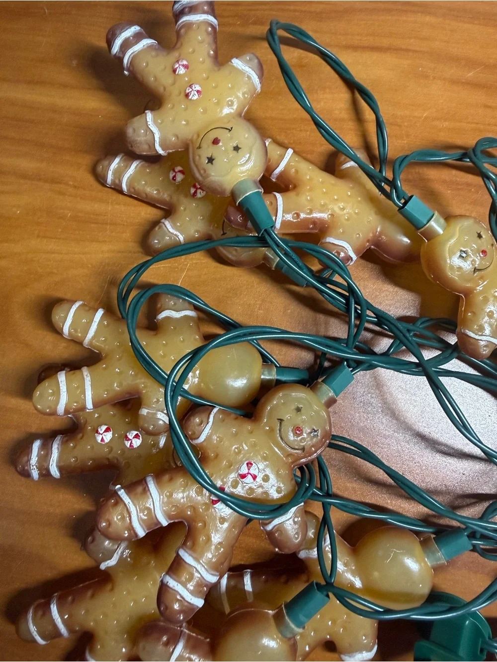 Bundle of 5 Vintage Novelty String Lights Holiday Spring Christmas V-Day